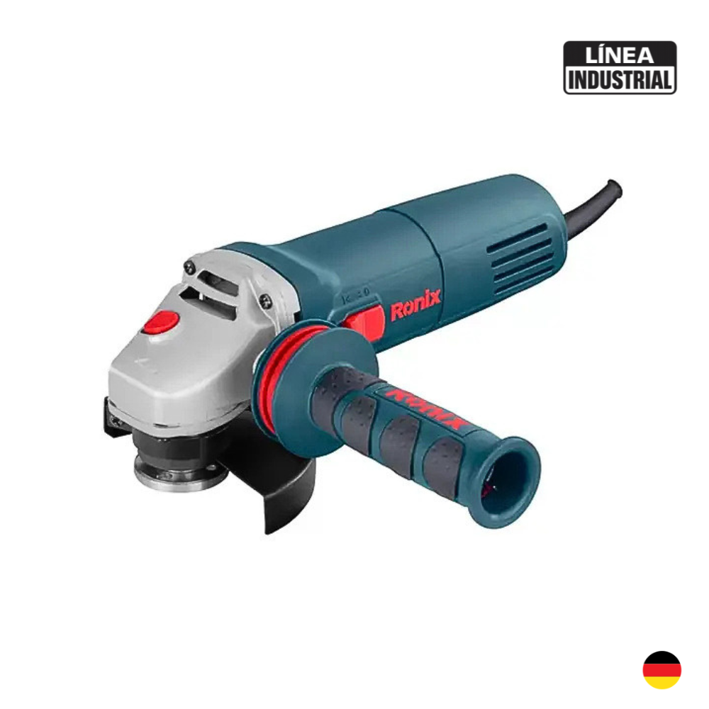 Amoladora Ronix 3110 880W (1) Amoladora Angular 4.5" 880W Industrial RONIX 3110 - Imagen 1