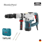 Martillo Demoledor 1300W SDS MAX 7.5KG INDUSTRIAL RONIX 2800 TOP LINE
