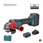 Amoladora Inalámbrica 4 1/2" 20V 4Ah BRUSHLESS RONIX 8901K