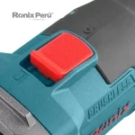 Amoladora Inalámbrica 4 1/2" 20V 4Ah BRUSHLESS RONIX 8901K - Imagen 5