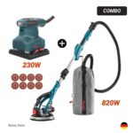 Lijadora RONIX De Pared y Techo 820W + Lijadora 230W COMBO