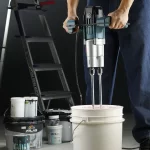 Mezcladora de Pintura y Cemento 2050W Dos Paletas Batidora RONIX 2411 INDUSTRIAL - Imagen 2