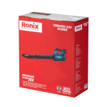 Sopladora de Hojas Aire 20V 4Ah Inalámbrica Industrial Brushless RONIX 8623 - Imagen 7