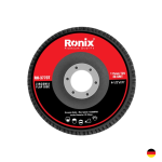 Disco Flap Zirconio 4.5" 115x10 mm T29-P40 Caja x10 Und RONIX RH-3770T INDUSTRIAL - Imagen 4